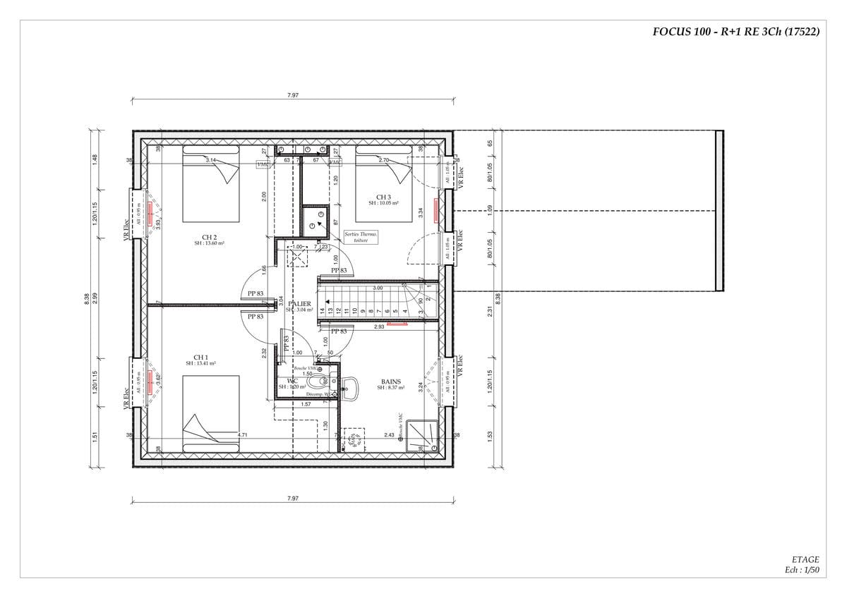 Plan Étage Maison Urban