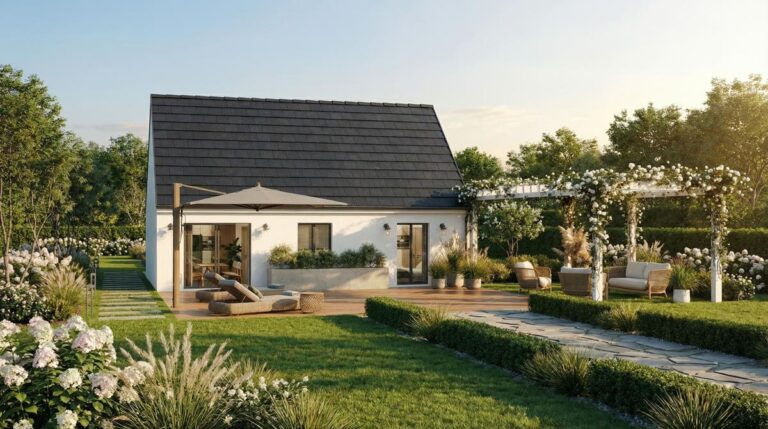 Vue extérieure Maison Evo City