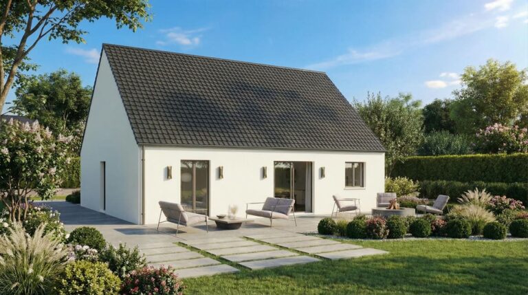 Vue extérieure Maison Evo