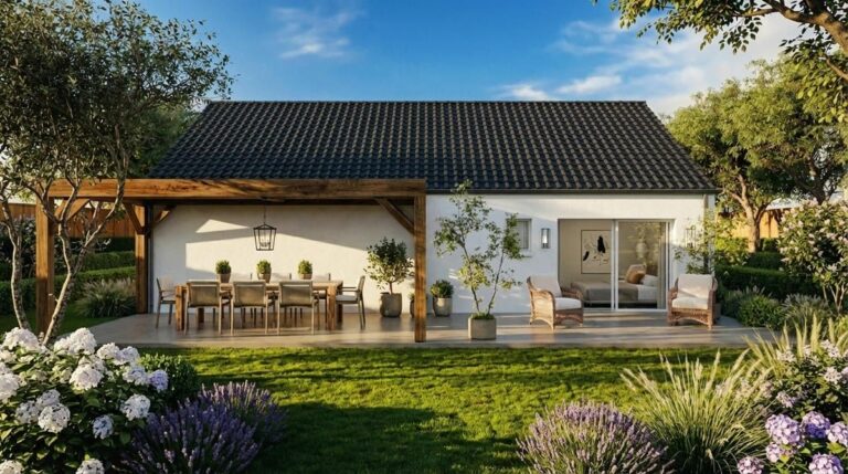 Vue extérieure Maison Flex