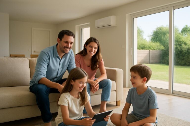 Dans une maison neuve, le confort d’été compte autant que le chauffage